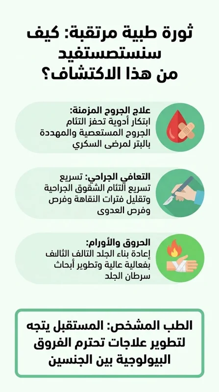 سر طبي أدهش العلماء: لماذا تلتئم جروح الإناث أسرع بكثير من الذكور؟